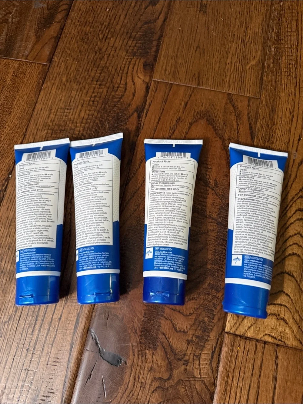 NWOT Remedy Clinical Prevent Silicone Cream - Blue & White Tubes (4-Pack)